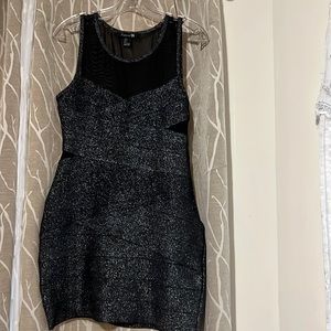 Plus size black dress